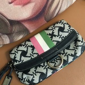 Juicy Couture rare scottie wristlet pouch